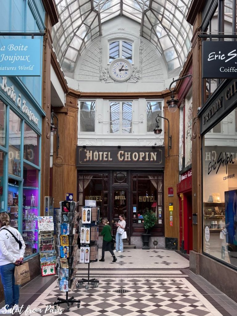 Passage Jouffroy, Passagen Paris