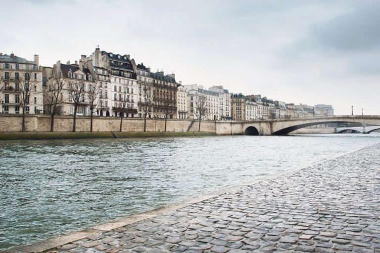 Paris bei schlechtem Wetter