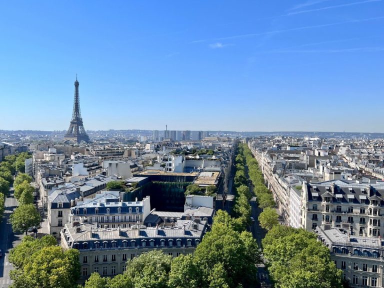 Paris von Oben: Gesehen vom Arc de Triomphe