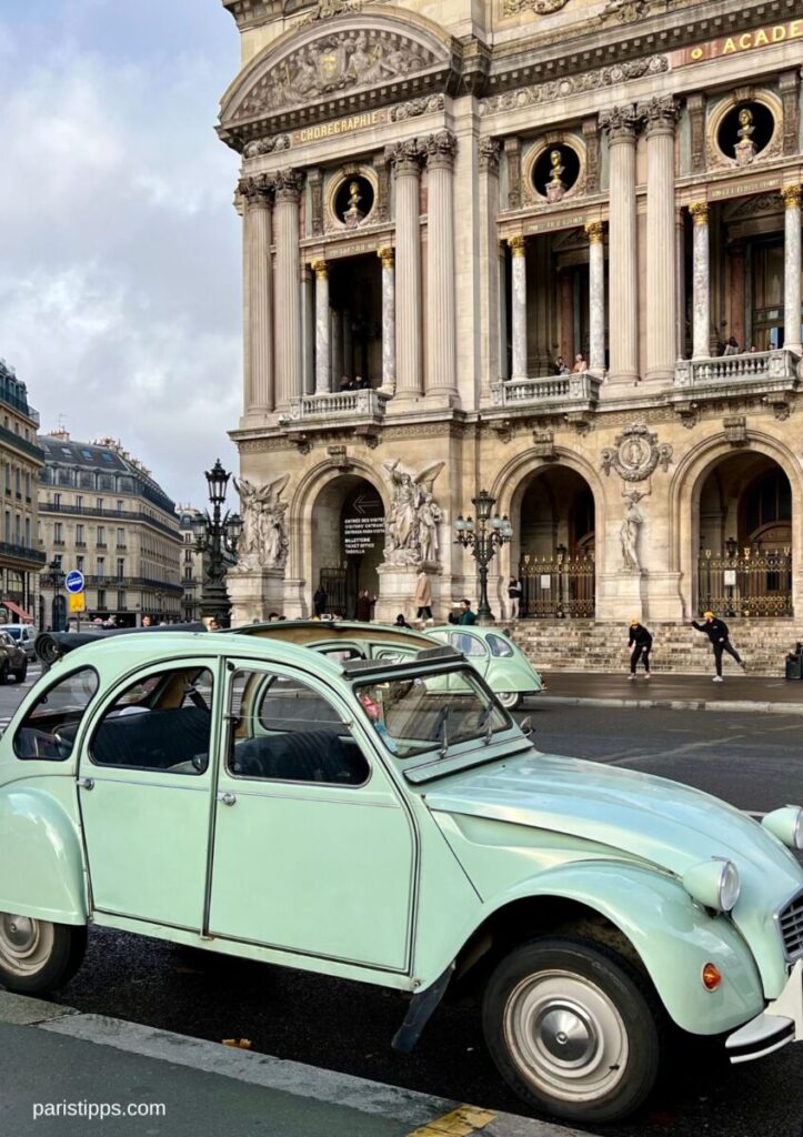 Paris bei Nacht: Stadtrundfahrt in einer Ente