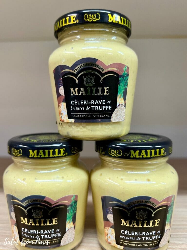 Mitbringsel aus Paris: Maille Senf in interessanten Noten