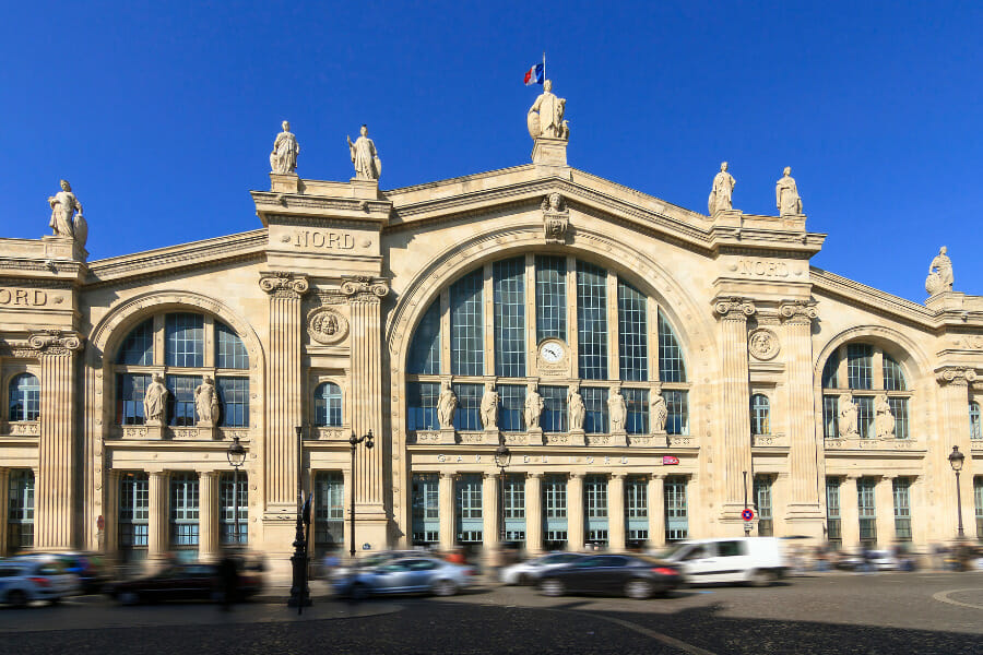 Gare du Nord in Paris