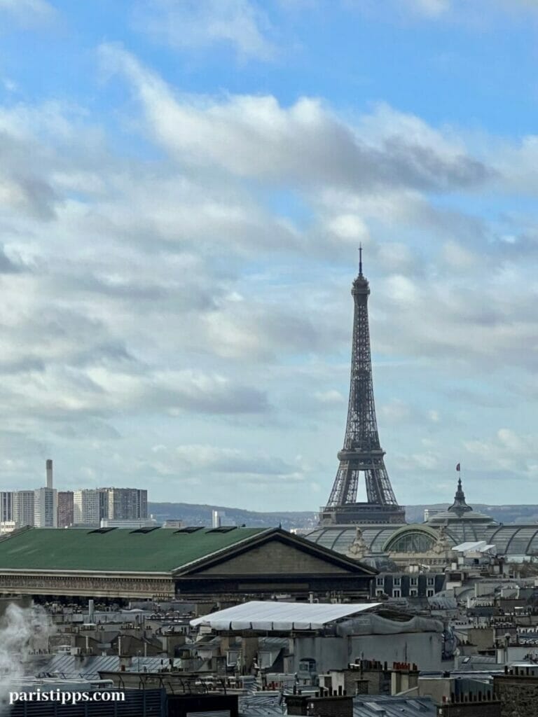 Aussicht von der Galerie Lafayette Rooftop Dachterrasse