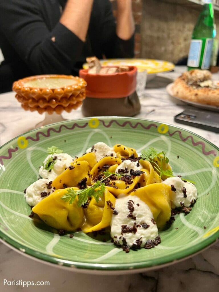 Italienisches vegetarisches Restaurant in Paris