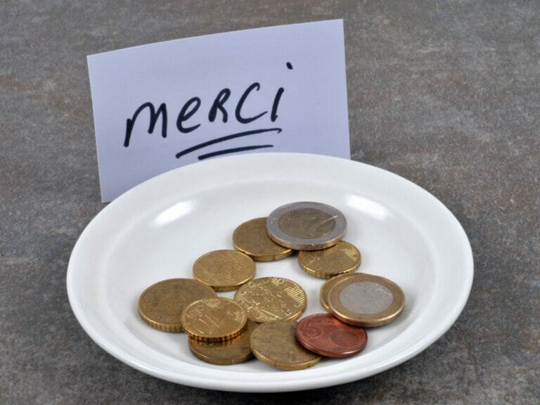 Trinkgeld in Paris